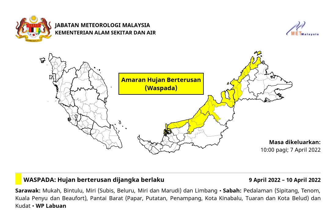 Malaysia cuaca jabatan kaji Jawatan Terkini